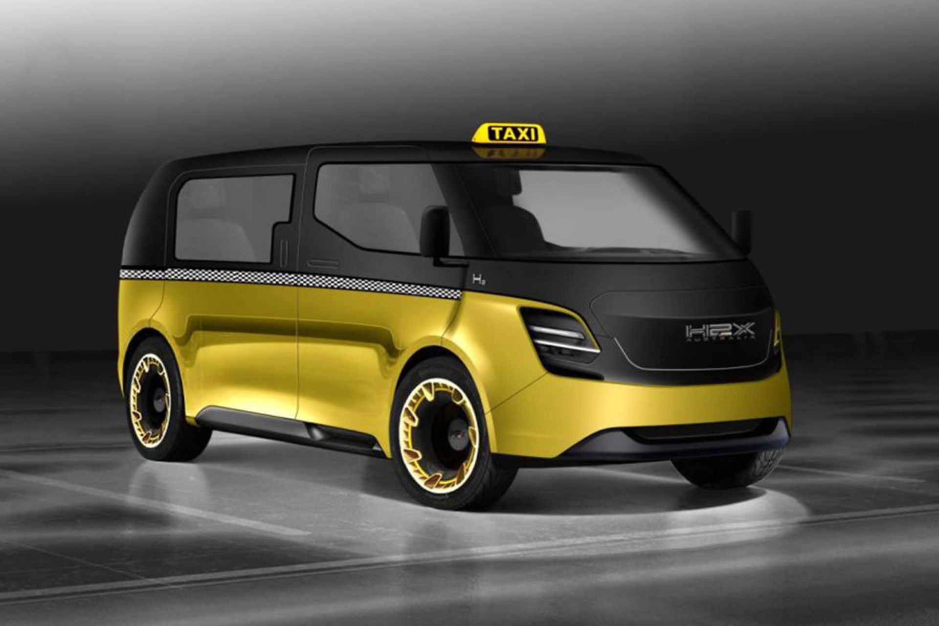 تاکسی هیدروژنی H2X hydrogen car 