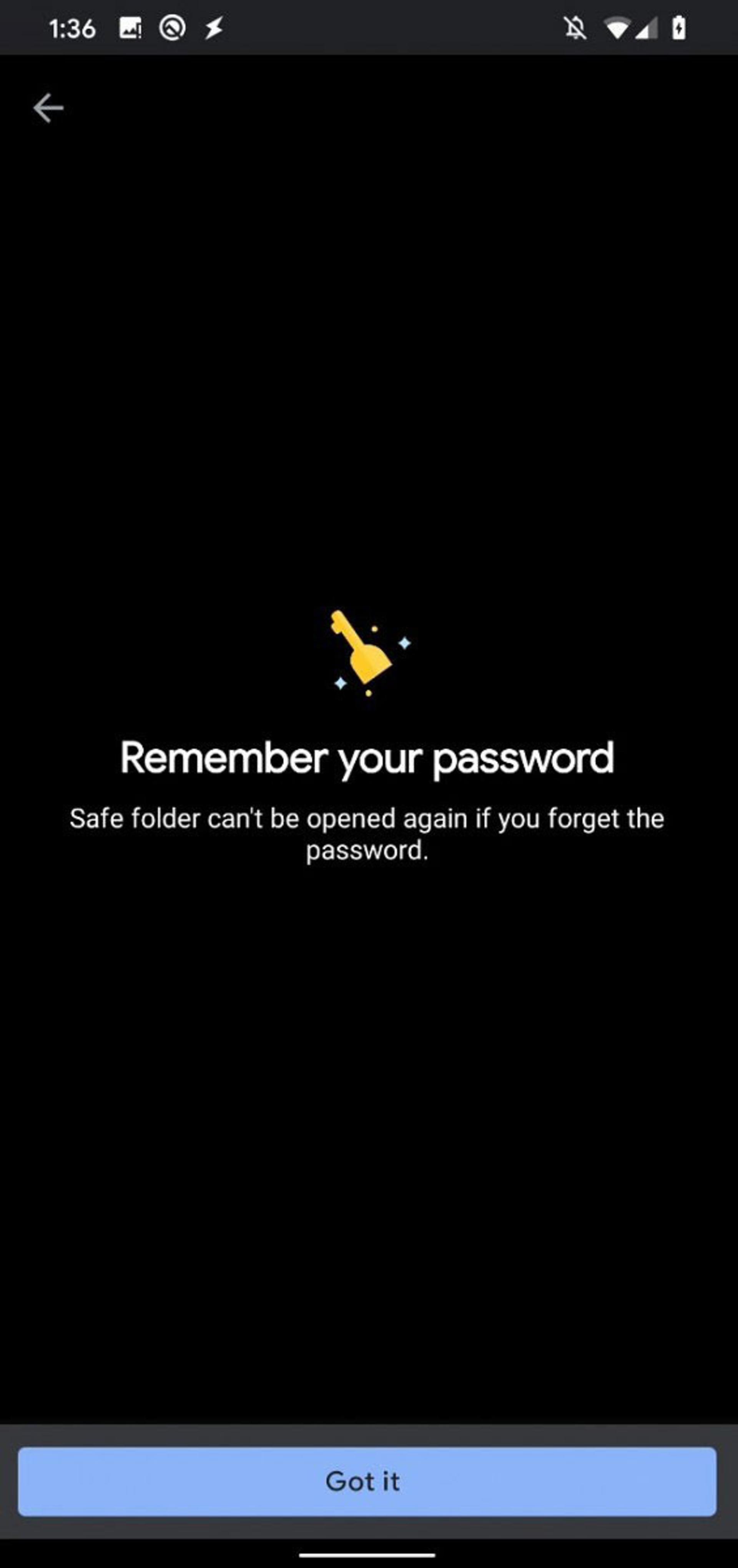 حفاظت فایل Files By Google