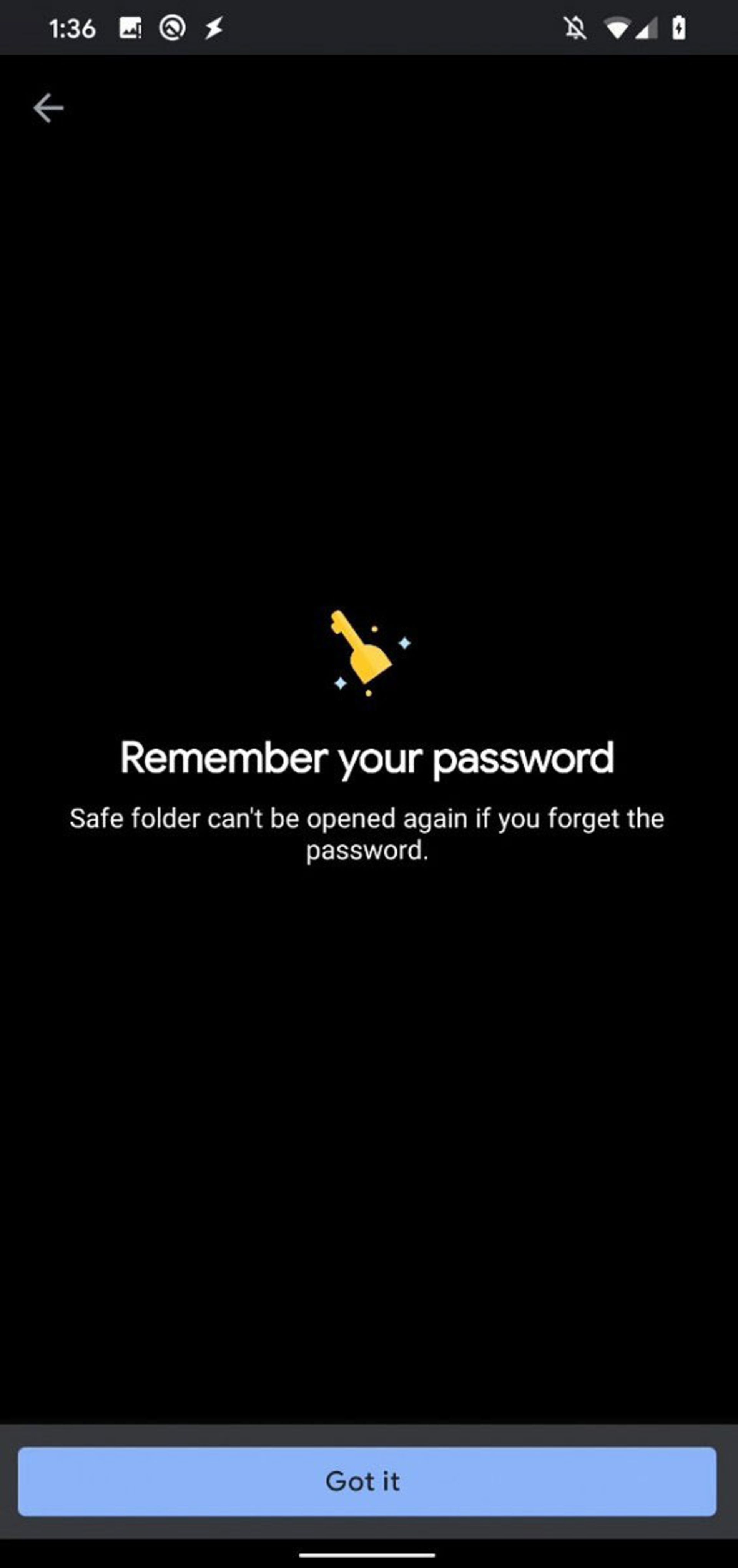 حفاظت فایل Files By Google