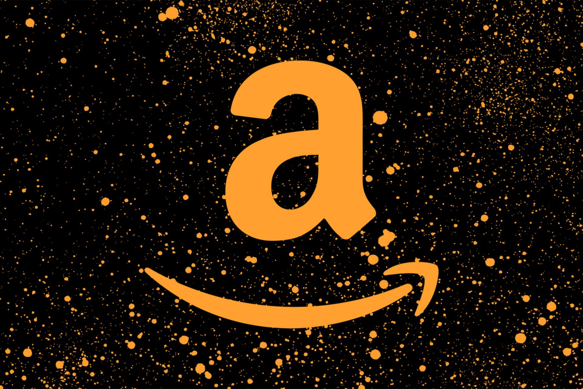 لوگو طلایی آمازون / Amazon