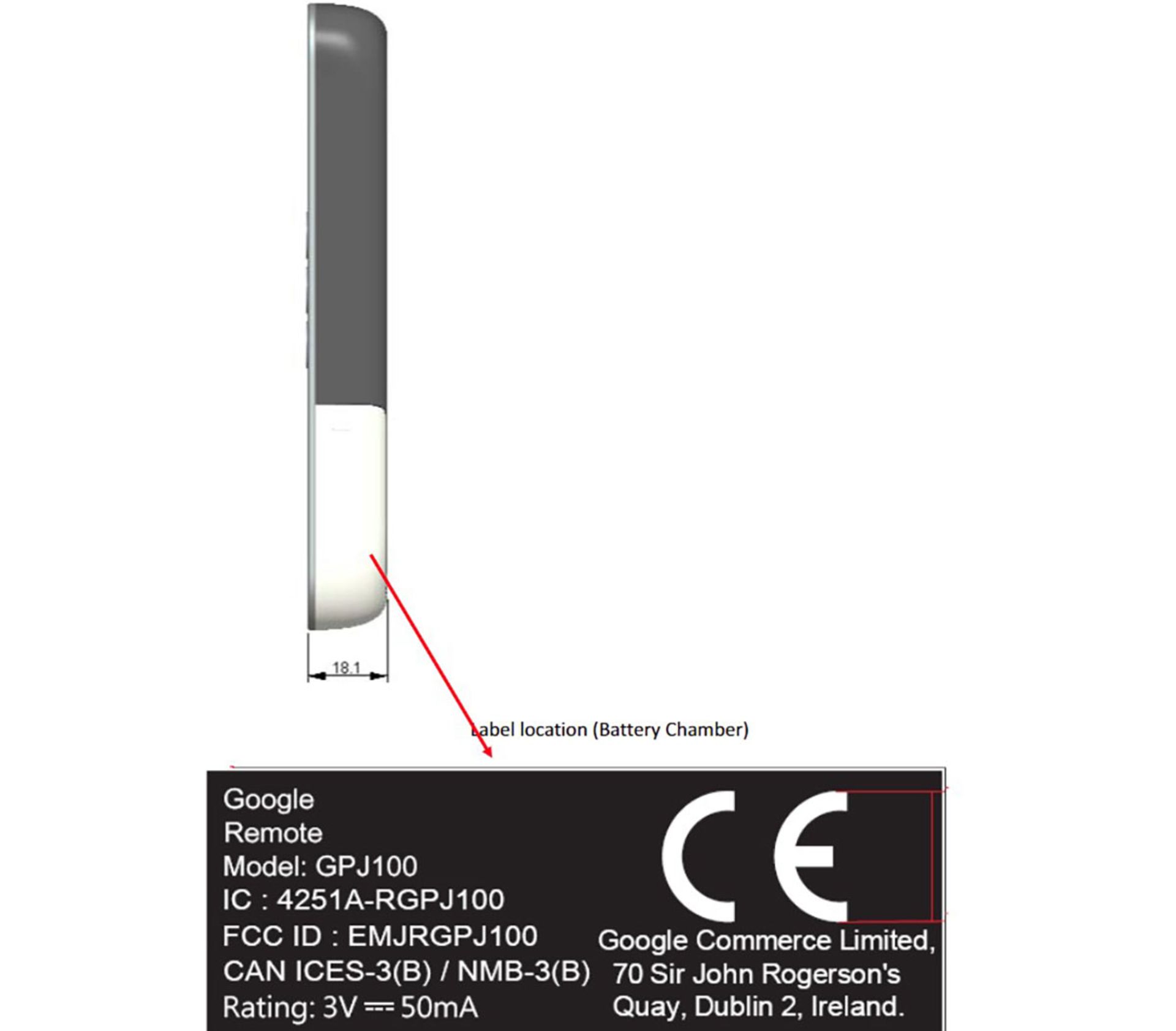 ریموت اندروید تی وی گوگل Sabrina