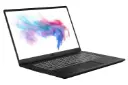 لپ‌تاپ مدرن 15 A10RB ام اس آی در حالت باز -  صفحه کلید و صفحه نمایش  /  MSI Modern 15 A10RB