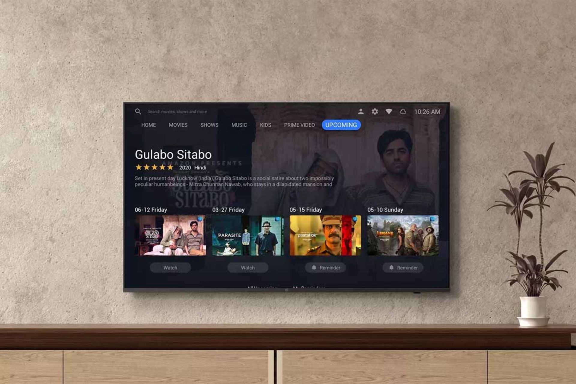 پنل جلویی تلویزیون وان پلاس 55U1