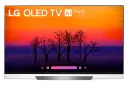 نمای جلو تلویزیون الجی OLED65E8 مدل 65 اینچ با صفحه روشن