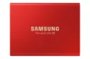 نمای روی حافظه SSD اکسترنال سامسونگ T5 ظرفیت 1 ترابایت رنگ قرمز