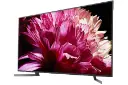 نمای نیمرخ تلویزیون سونی X9500G مدل 85 اینچ با صفحه روشن