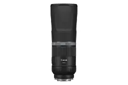 نمای بالا لنز کانن Canon RF 800mm F11 IS STM و نمایش طول لنز
