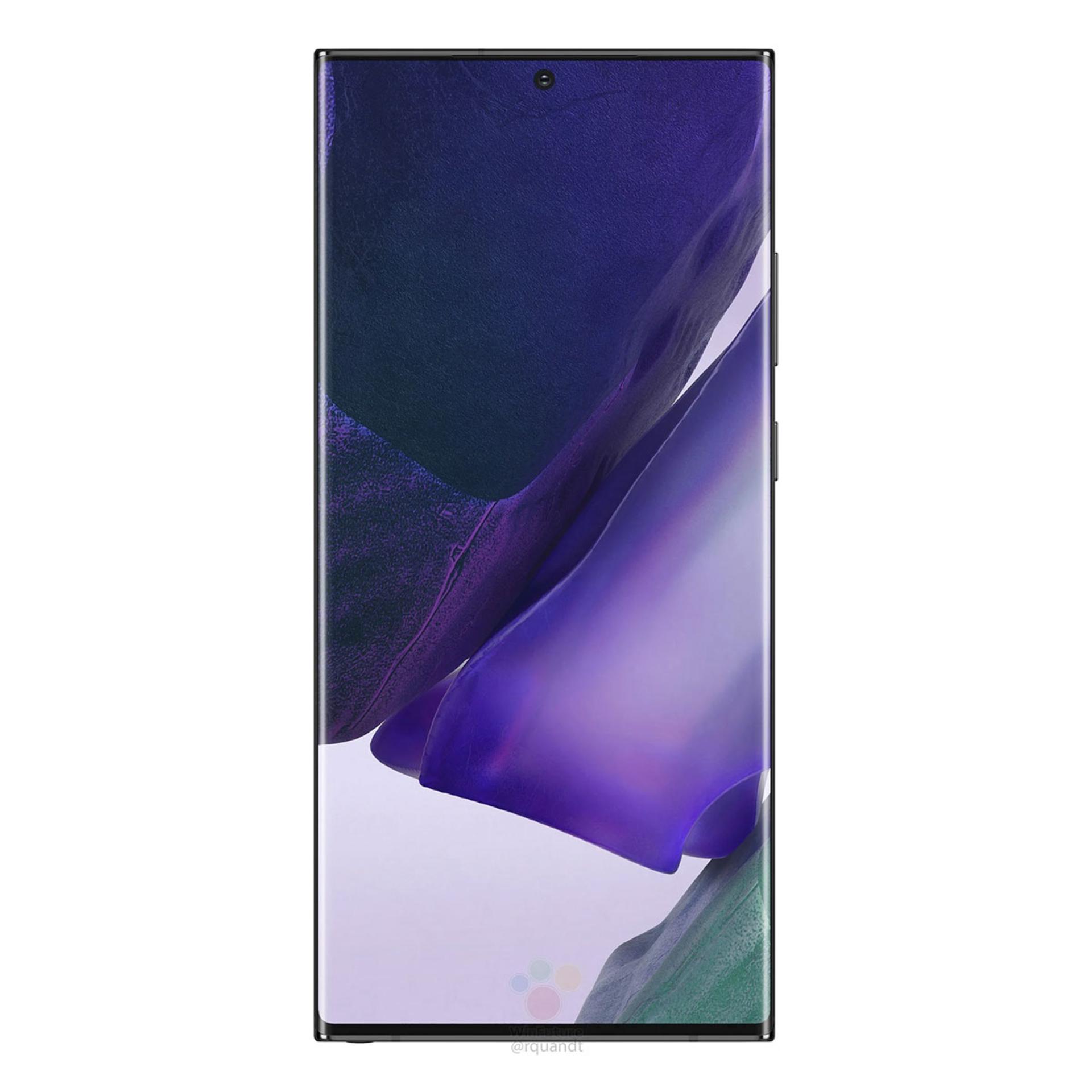 گلکسی نوت 20 اولترا / Galaxy Note 20 Ultra نمای جلو مشکی