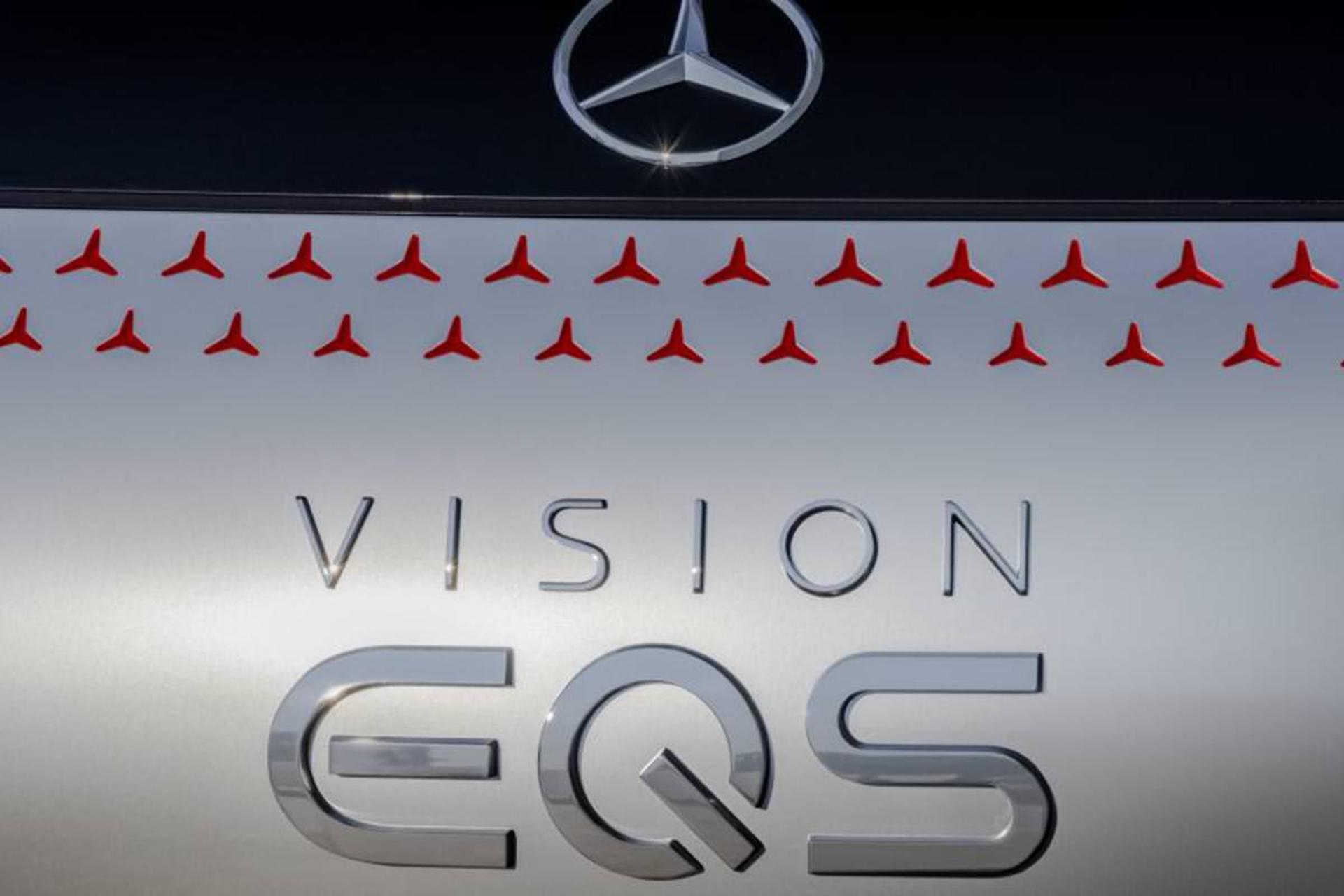 مرسدس بنز ویژن ای کیو اس / mercedes benz eqs‌