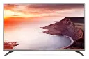 نمای جلو تلویزیون ال جی LF540V مدل 43 اینچ با صفحه روشن