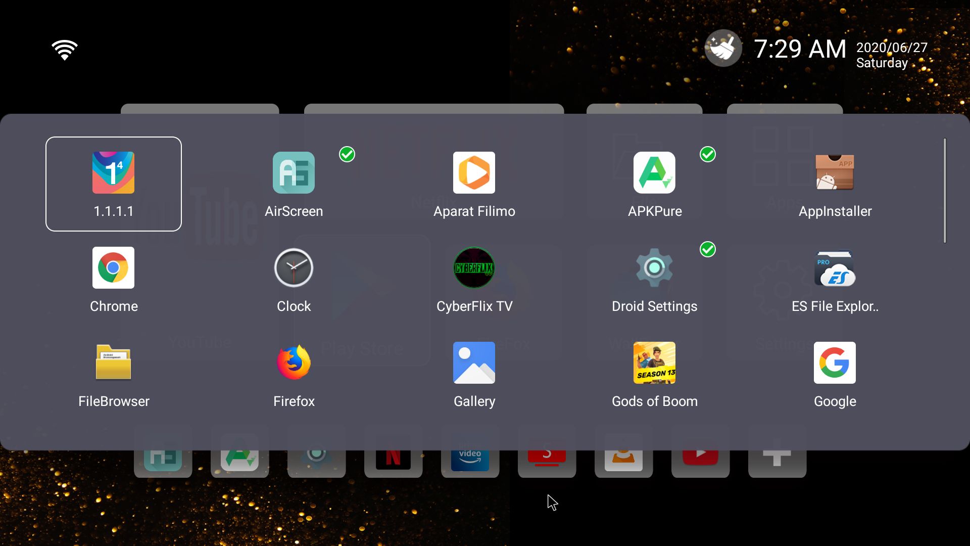 انتخاب میان‌بر برای اندروید باکس ونتار X3