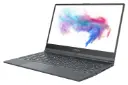 لپ‌تاپ مدرن 14 a10m ام اس آی  نمای جلو صفحه کلید - صفحه نمایش - پورت ها و - وب کم/  MSI Modern 14 