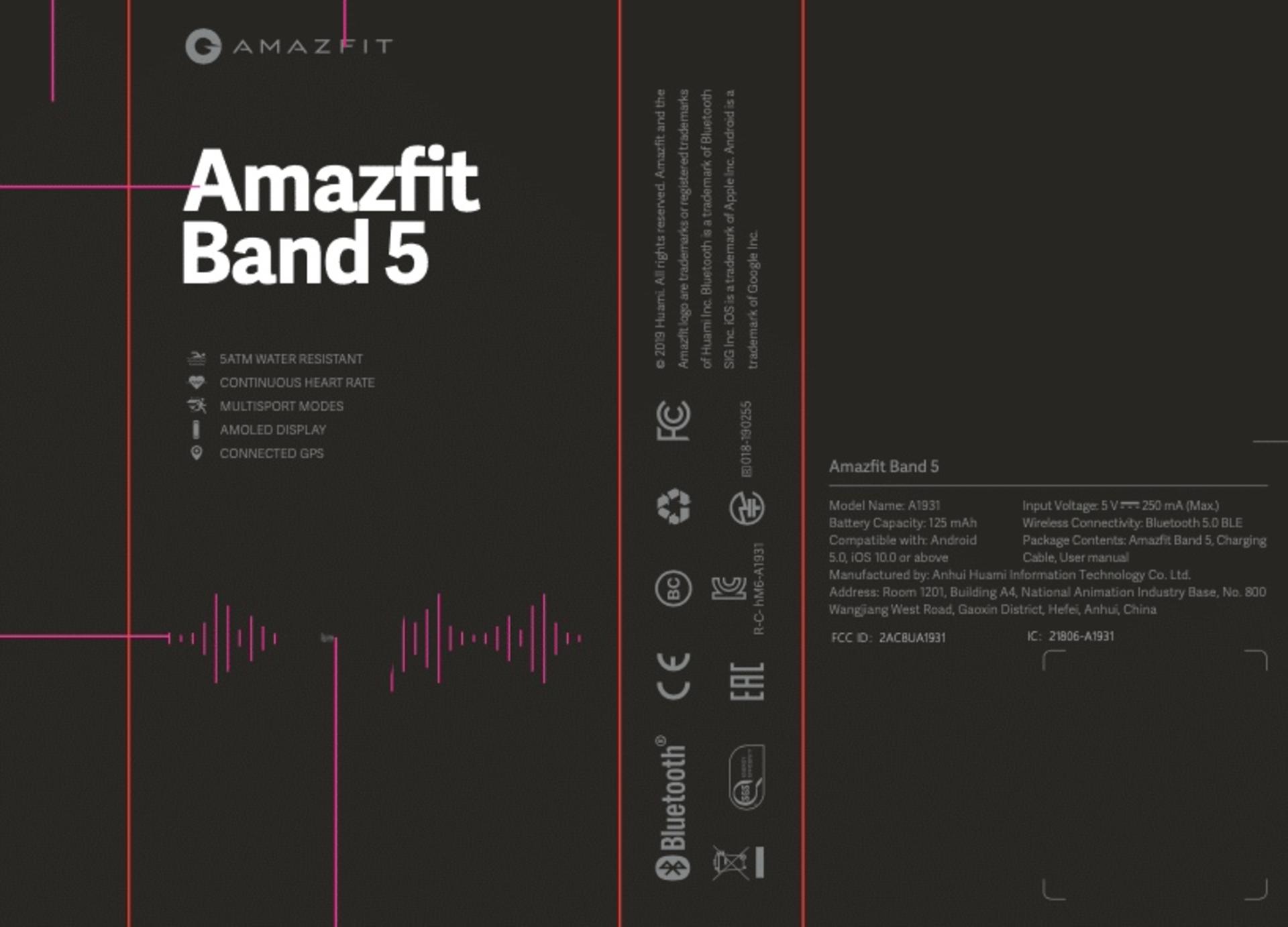 امیزفیت بند ۵ / amazfit band 5