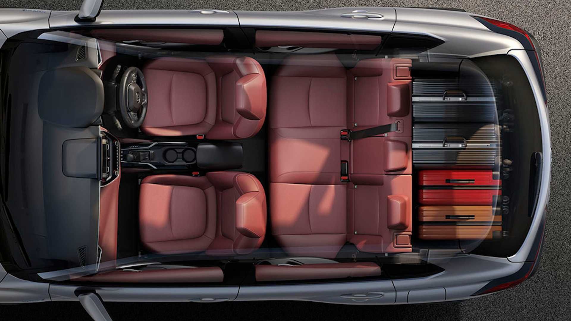  Toyota Corolla Cross / تویوتا کرولا کراس نمای کابین از بالا