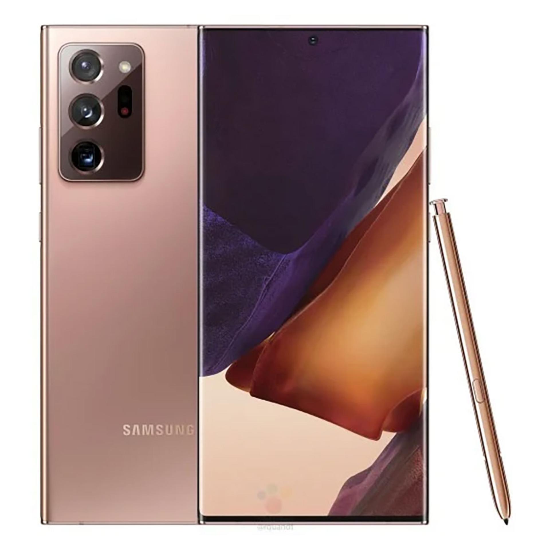گلکسی نوت 20 اولترا / Galaxy Note 20 Ultra نمای جلو و پشت و قلم