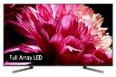 نمای جلو تلویزیون سونی X9500G مدل 55 اینچ با صفحه روشن