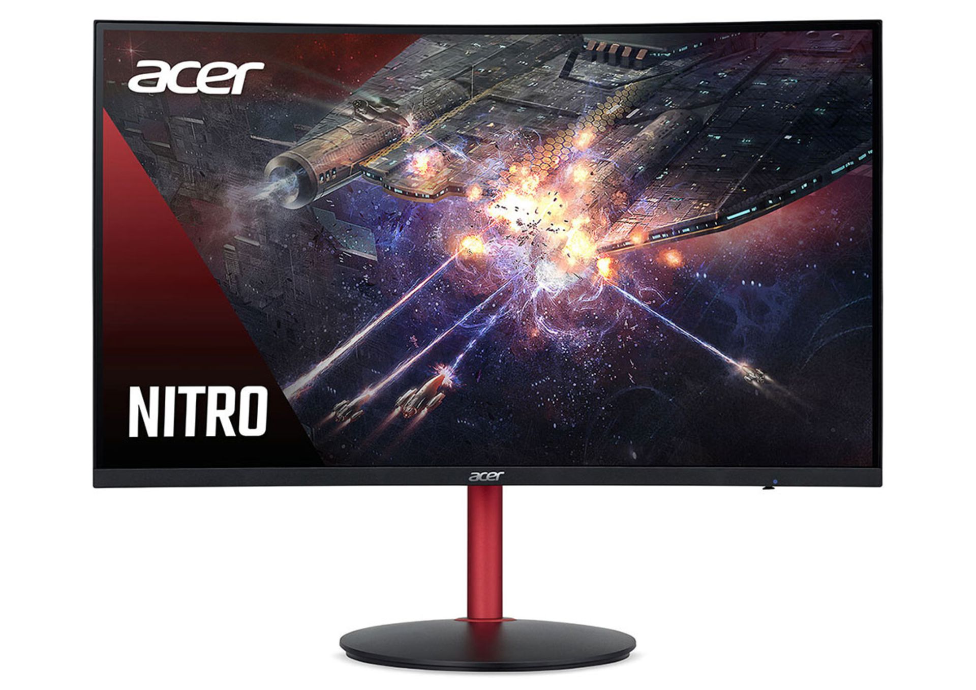 نمای رو به رو نمایشگر جدید ایسر Nitro XZ2