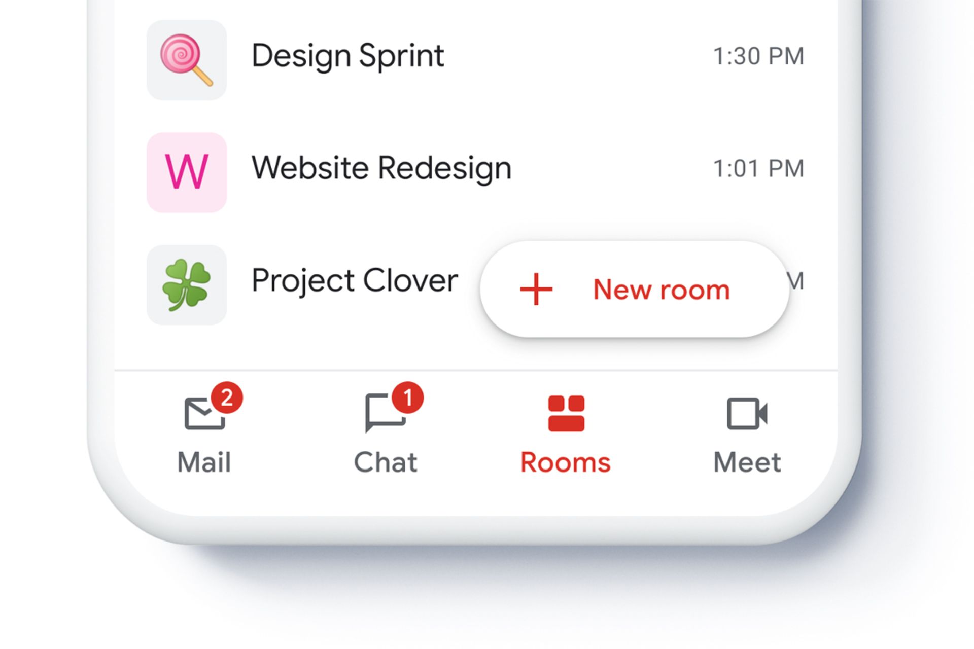 نسخه بازطراحی شده اپلیکیشن جیمیل / Gmail / جی میل گوگل