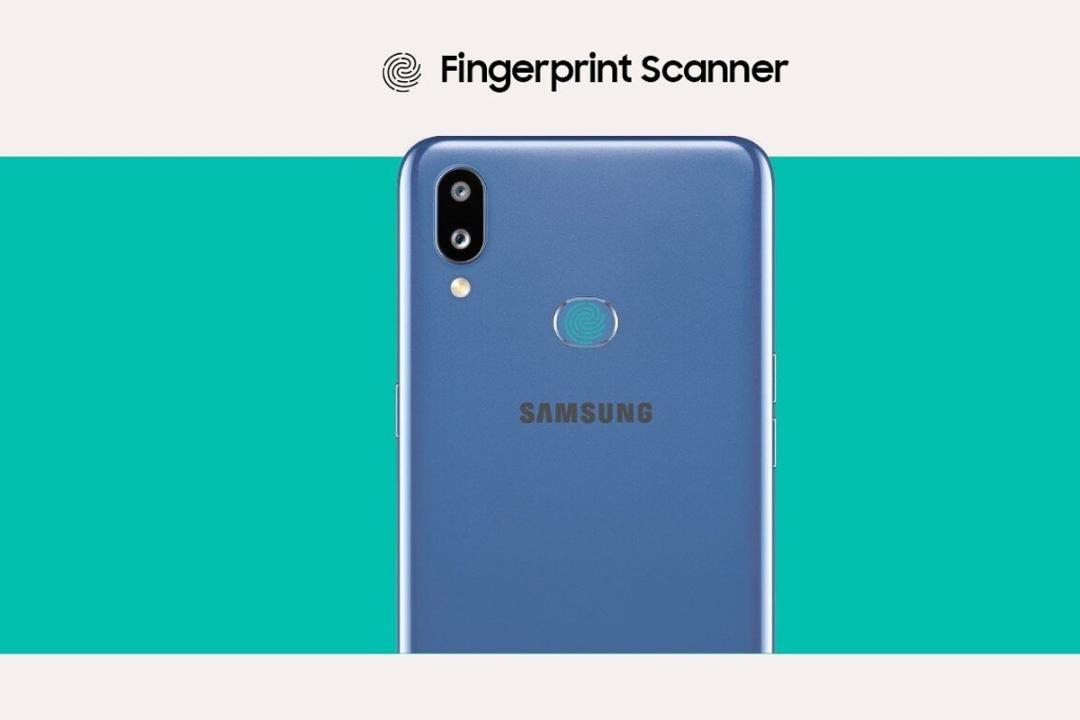 حسگر اثر انگشت و دوربین پشتی گلکسی M01s سامسونگ 