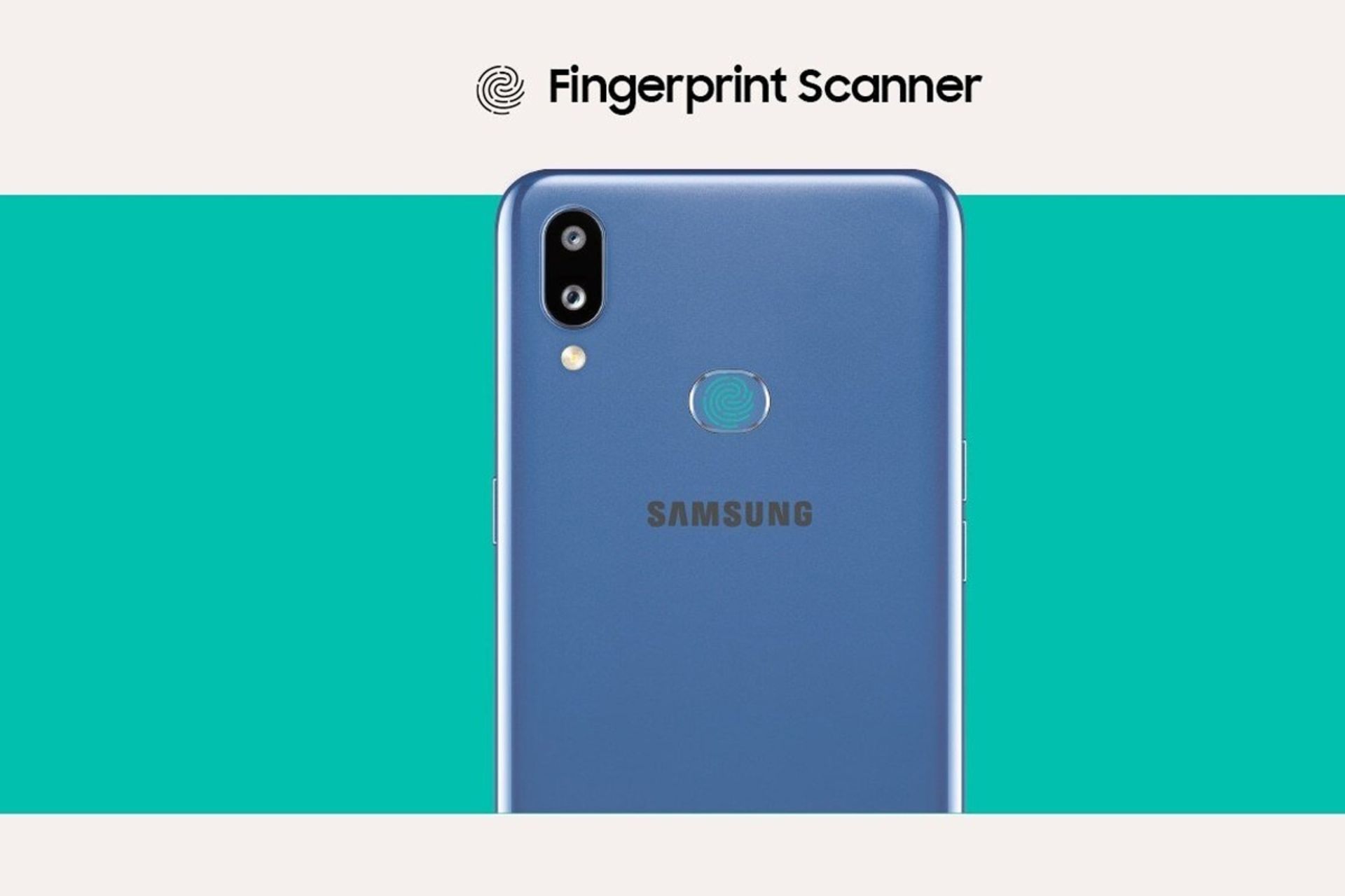 حسگر اثر انگشت و دوربین پشتی گلکسی M01s سامسونگ 