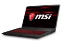 لپ‌تاپ  GF75 Thin 9SC ام اس آی نمای بغل صفحه کلید  و صفحه نمایش و پورت ها / MSI GF75 Thin 9SC