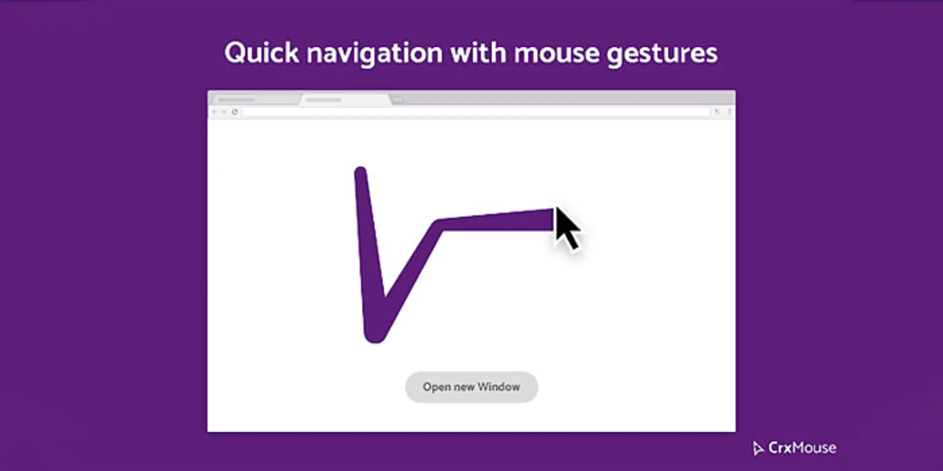 افزونه CrxMouse Google Gesture