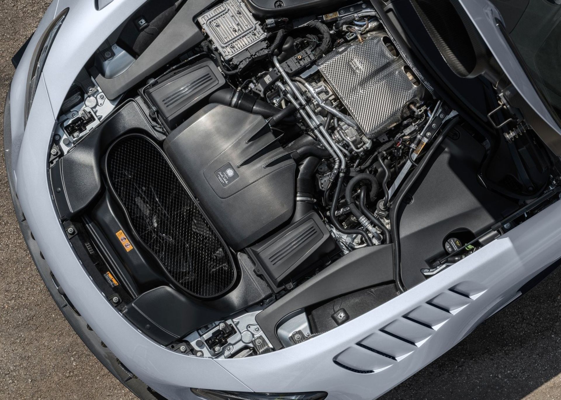  AMG GT Black Series بلک سریز 2021 نمای موتور