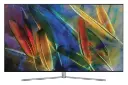 نمای جلو تلویزیون QLED سامسونگ Q7770 مدل 55 اینچ با صفحه روشن