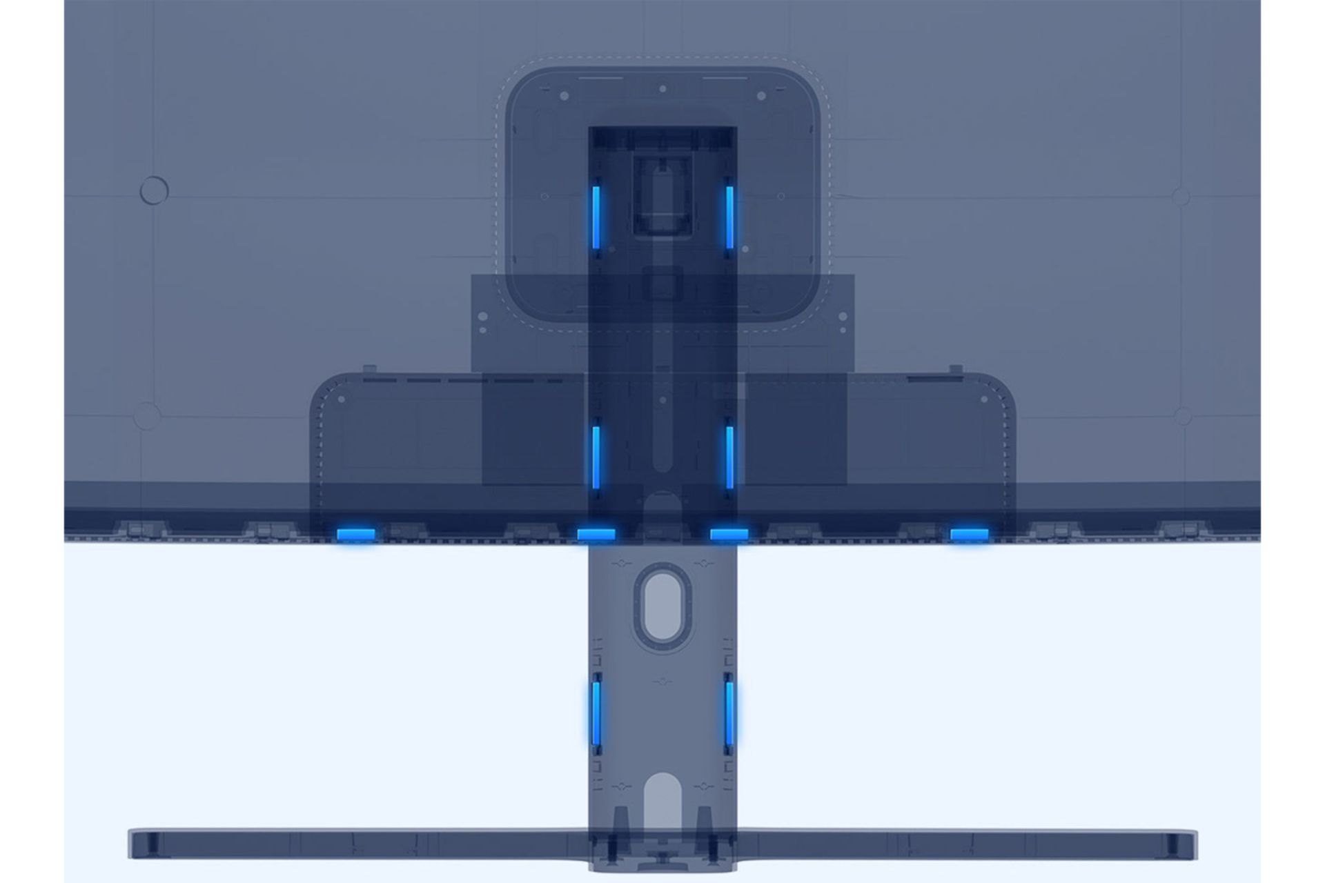 بخش پشتی مانیتور شیائومی Mi Curved Gaming 