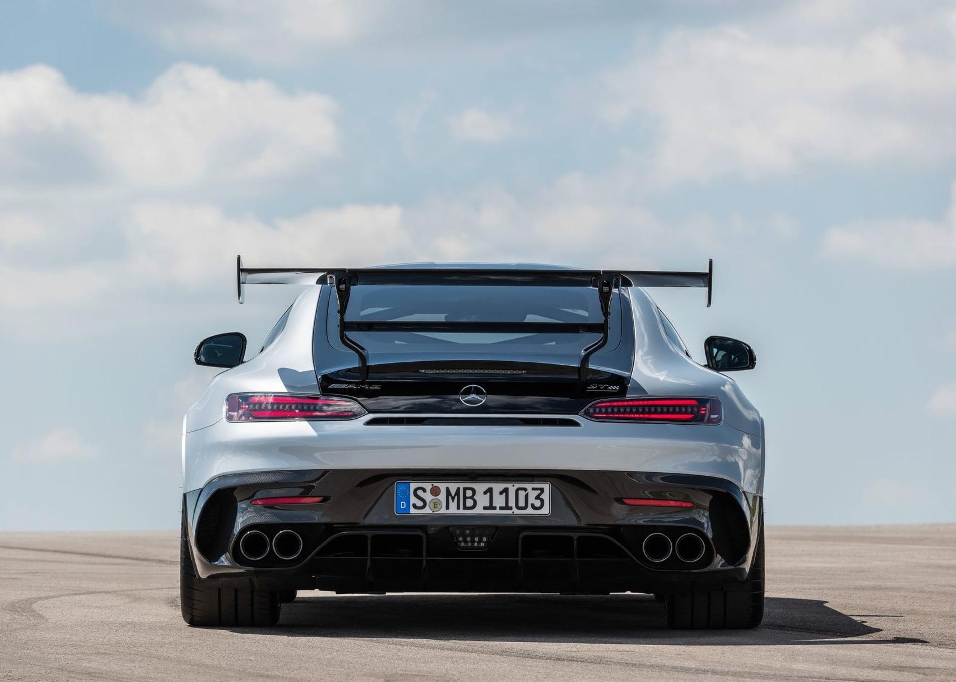  AMG GT Black Series بلک سریز 2021 نمای عقب