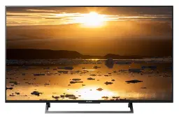 نمای جلو تلویزیون سونی X8000E مدل 55 اینچ با صفحه روشن