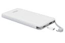 نمای خوابیده پاور بانک VEGER VP-1008 به همراه تبدیل Micro-USB به Lightning