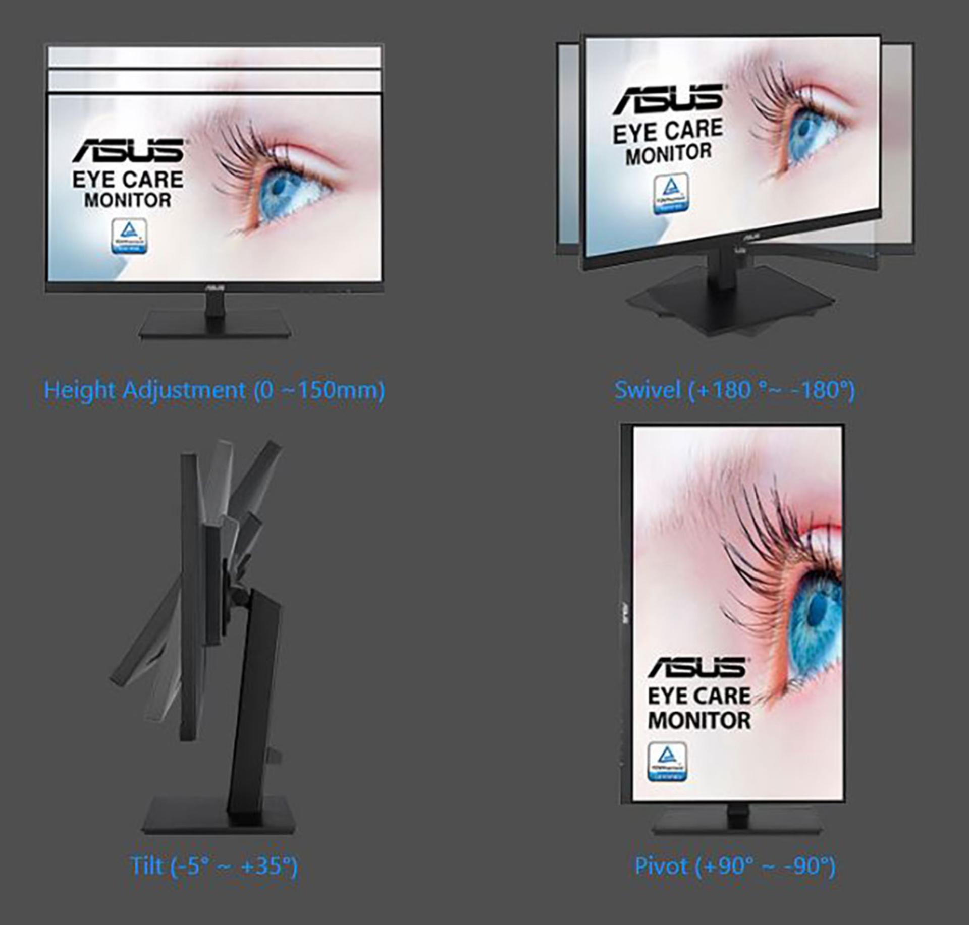 تنظیمات زاویه VA27DQSB 