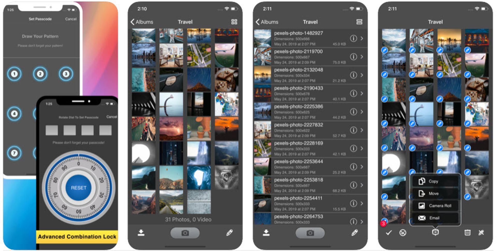 اسکرین شات اپلیکیشن Safety Photo+Video