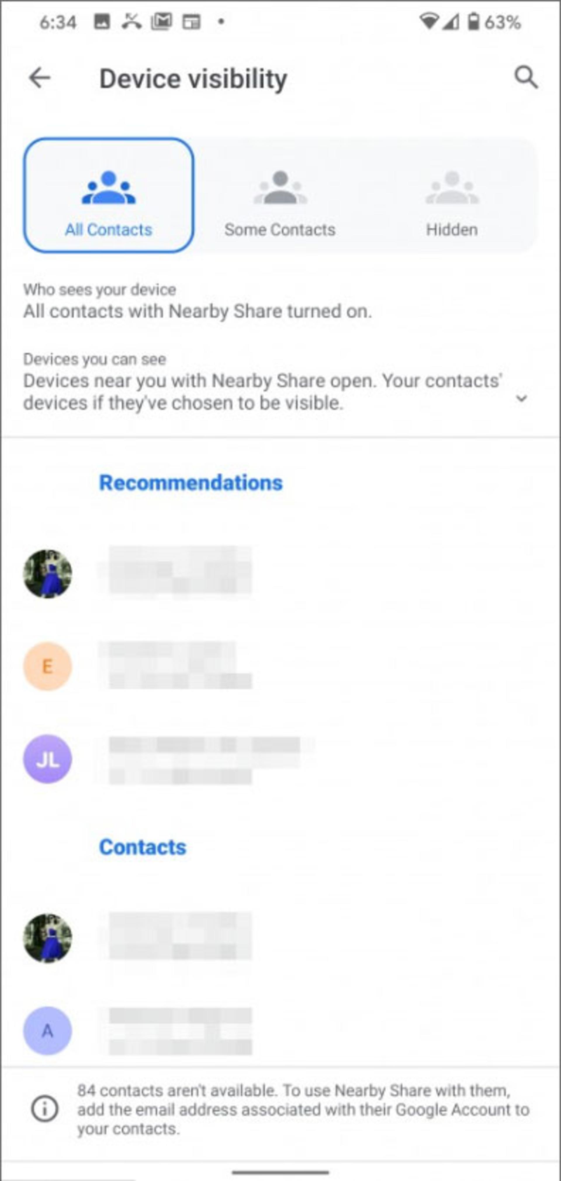 Nearby Share