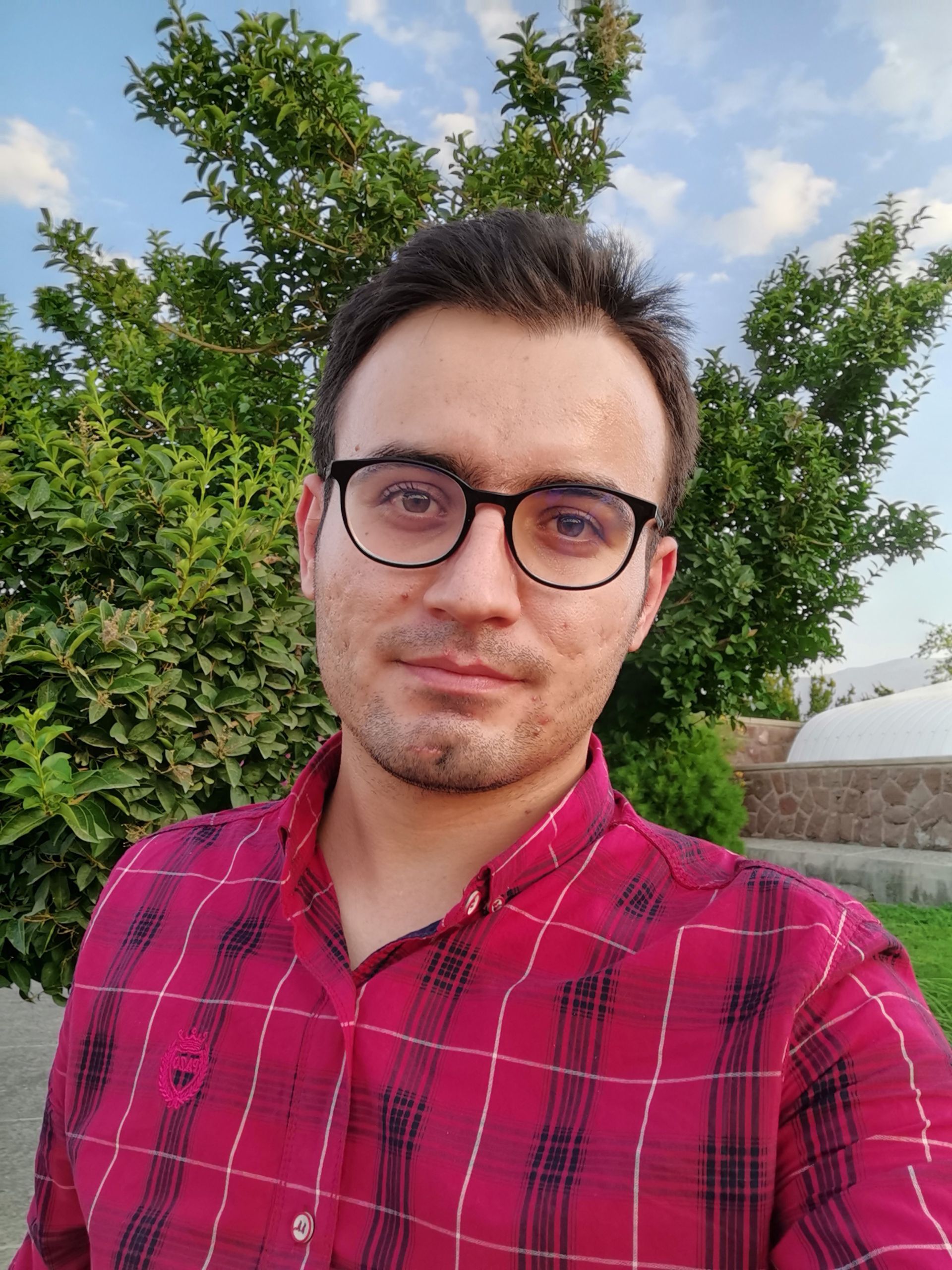 نمونه عکس سلفی هواوی نوا 7 آی - مهرداد عیسی لو