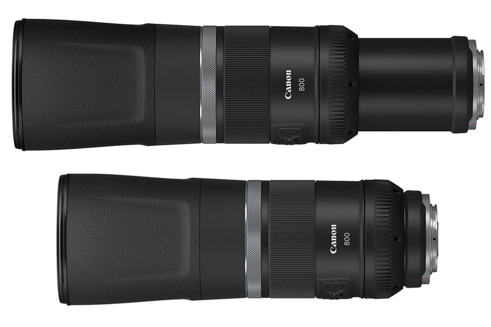نیم رخ لنز Canon RF 800mm f/11 IS STM کانن