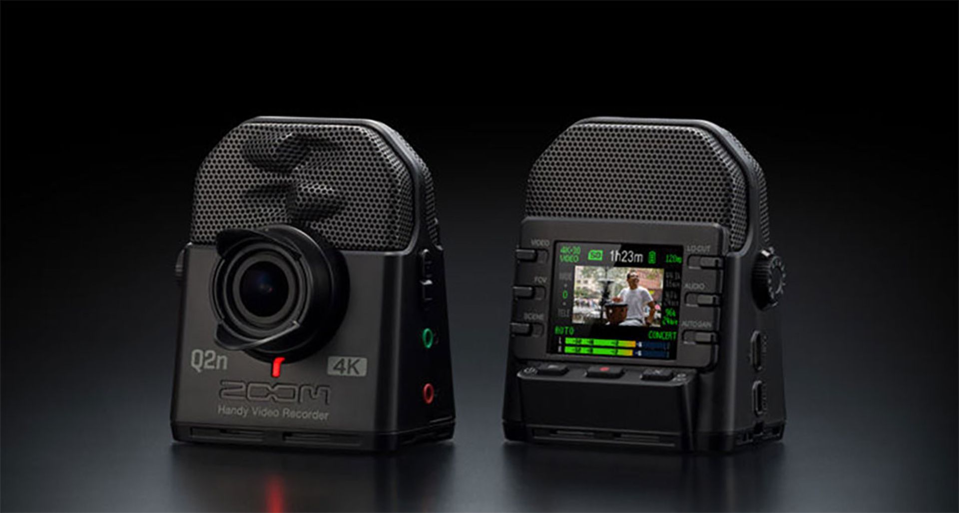 دوربین فیلم‌برداری Zoom Q2n 4K