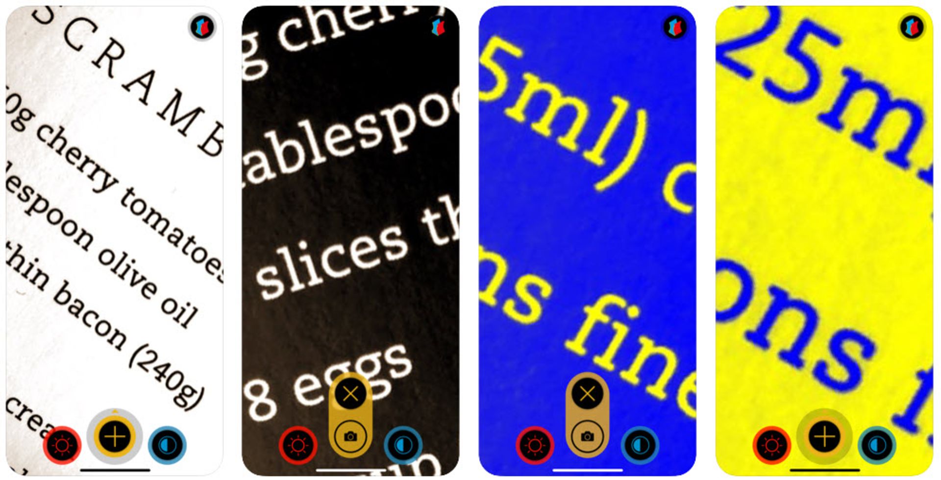 اسکرین شات اپلیکیشن Visor - Magnifier