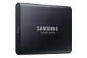 نمای نیمرخ حافظه SSD اکسترنال سامسونگ T5 ظرفیت 1 ترابایت و نمایش درگاه