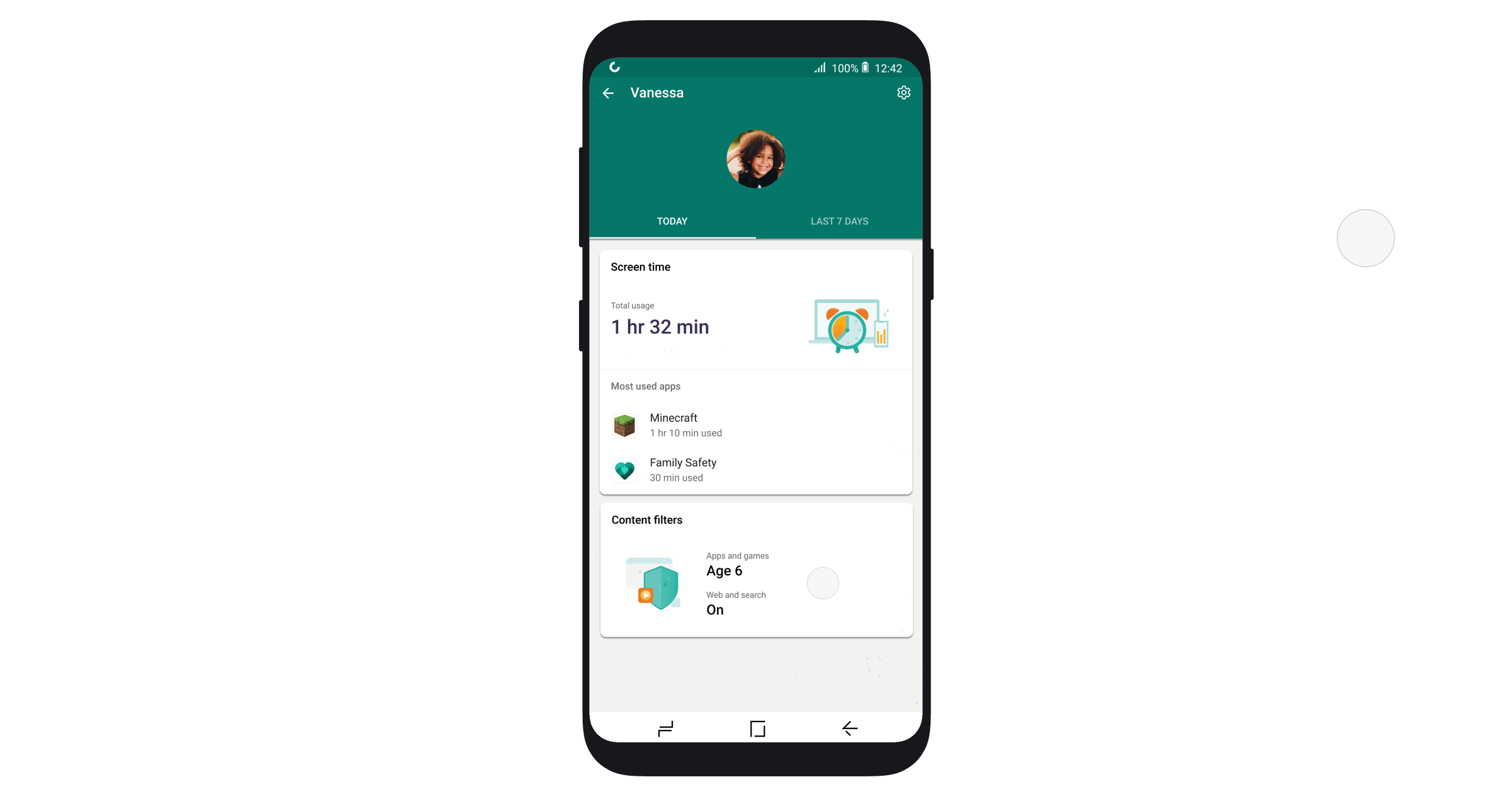 تصویر متحرک قابلیت های فمیلی سیفتی مایکروسافت / Microsoft Family Safety
