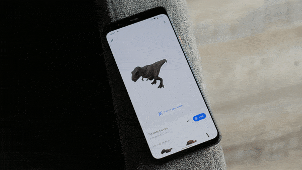 نمایش تصویر سه بعدی گوگل / واقعیت مجازی