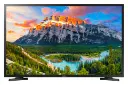 نمای جلو تلویزیون سامسونگ N5300 مدل 49 اینچ با صفحه روشن