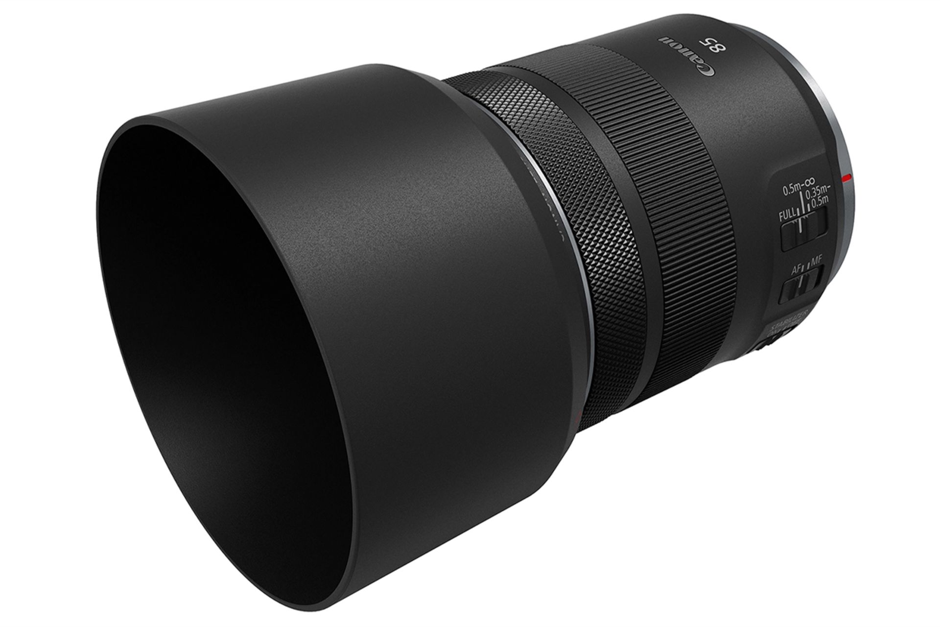 مرجع متخصصين ايران نماي سه رخ لنز Canon RF 85mm f/2 IS STM Macro