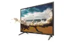 نمای نیم رخ تلویزیون آکسون XT2490 مدل 24 اینچ با صفحه روشن