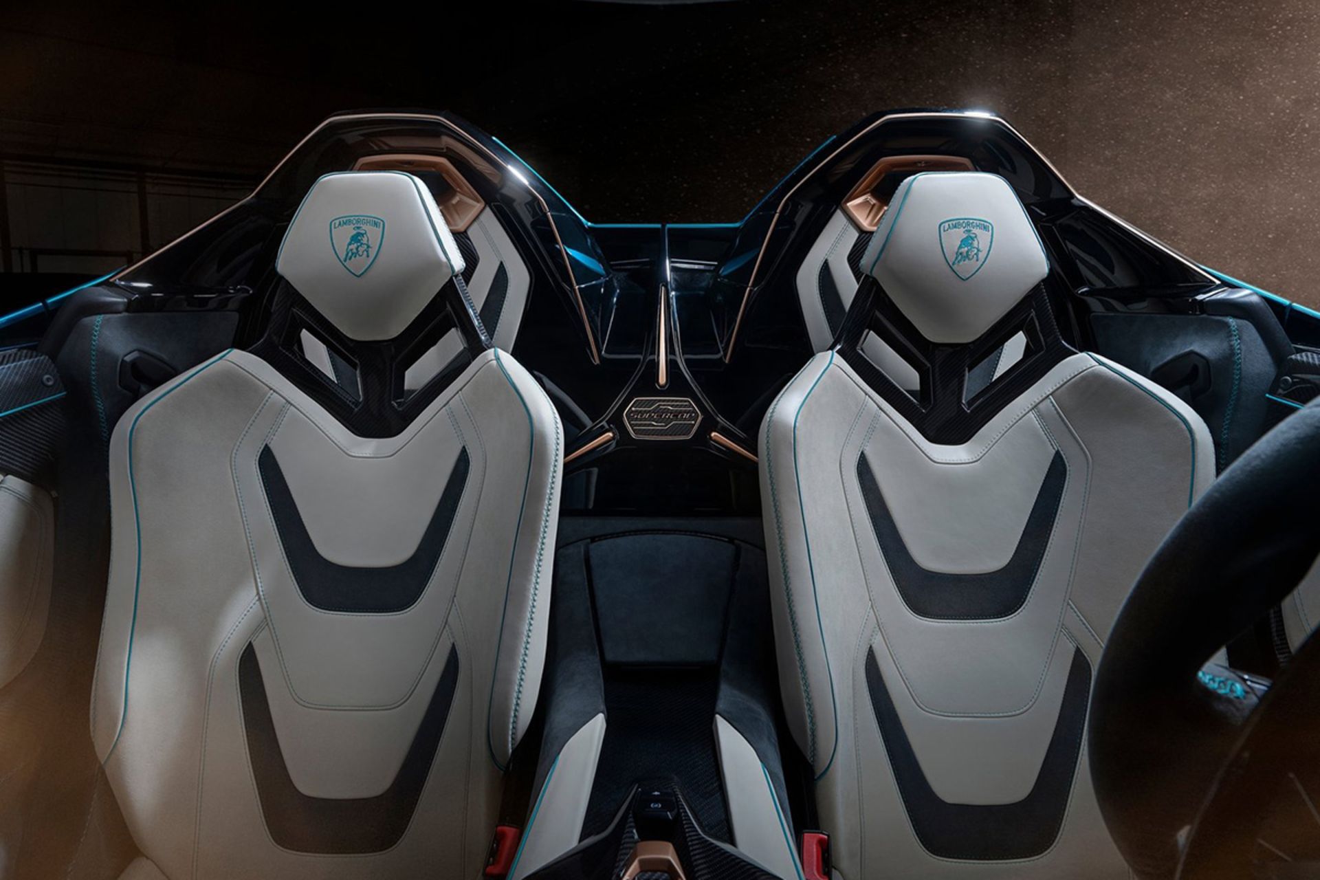 Lamborghini Sian Roadster / لامبورگینی سیان رودستر نمای صندلی