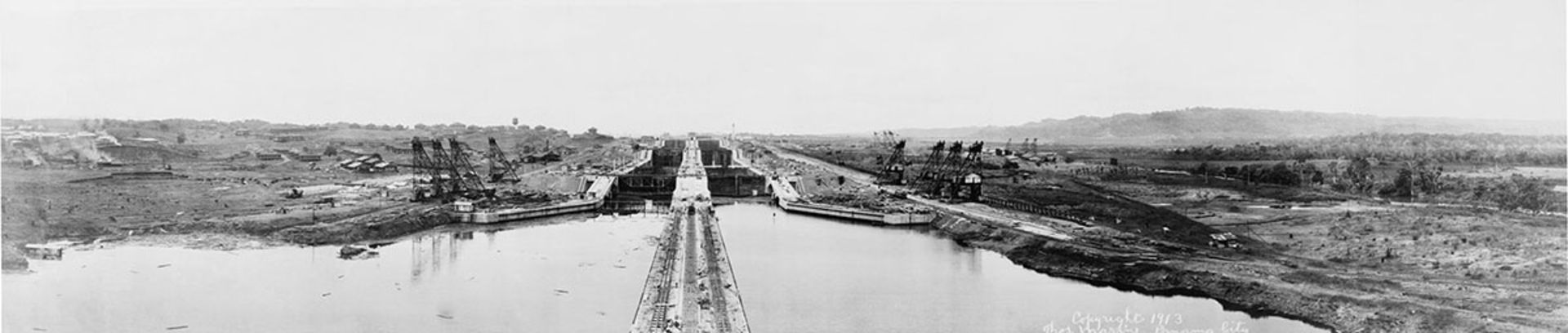 ساخت سد سلولی کانال پاناما / Panama Canal