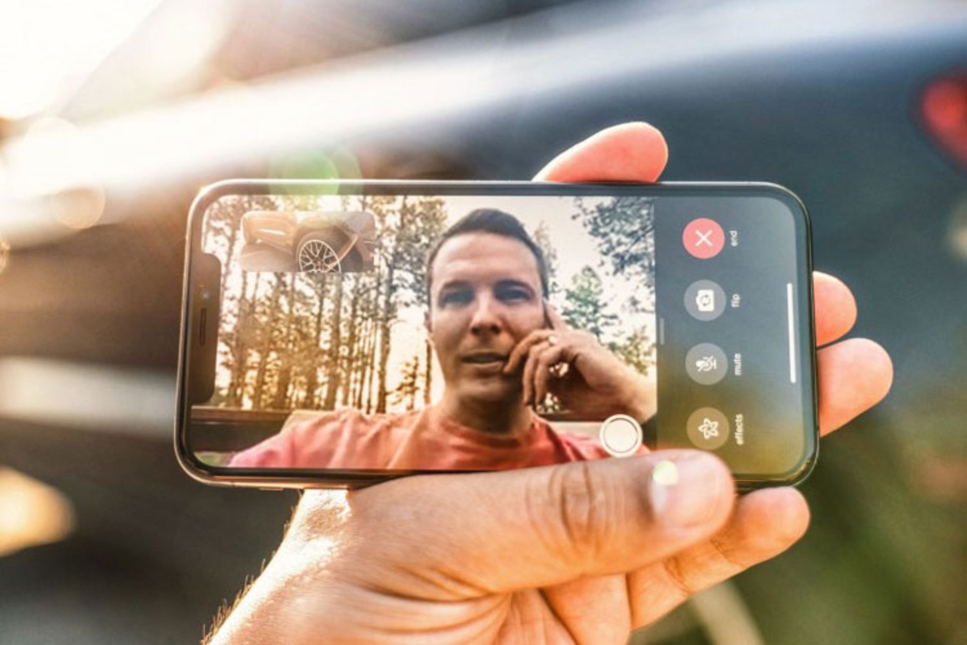 تماس تصویری با فیس‌تایم