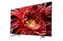 نمای نیمرخ تلویزیون سونی X8500G مدل 55 اینچ با صفحه روشن