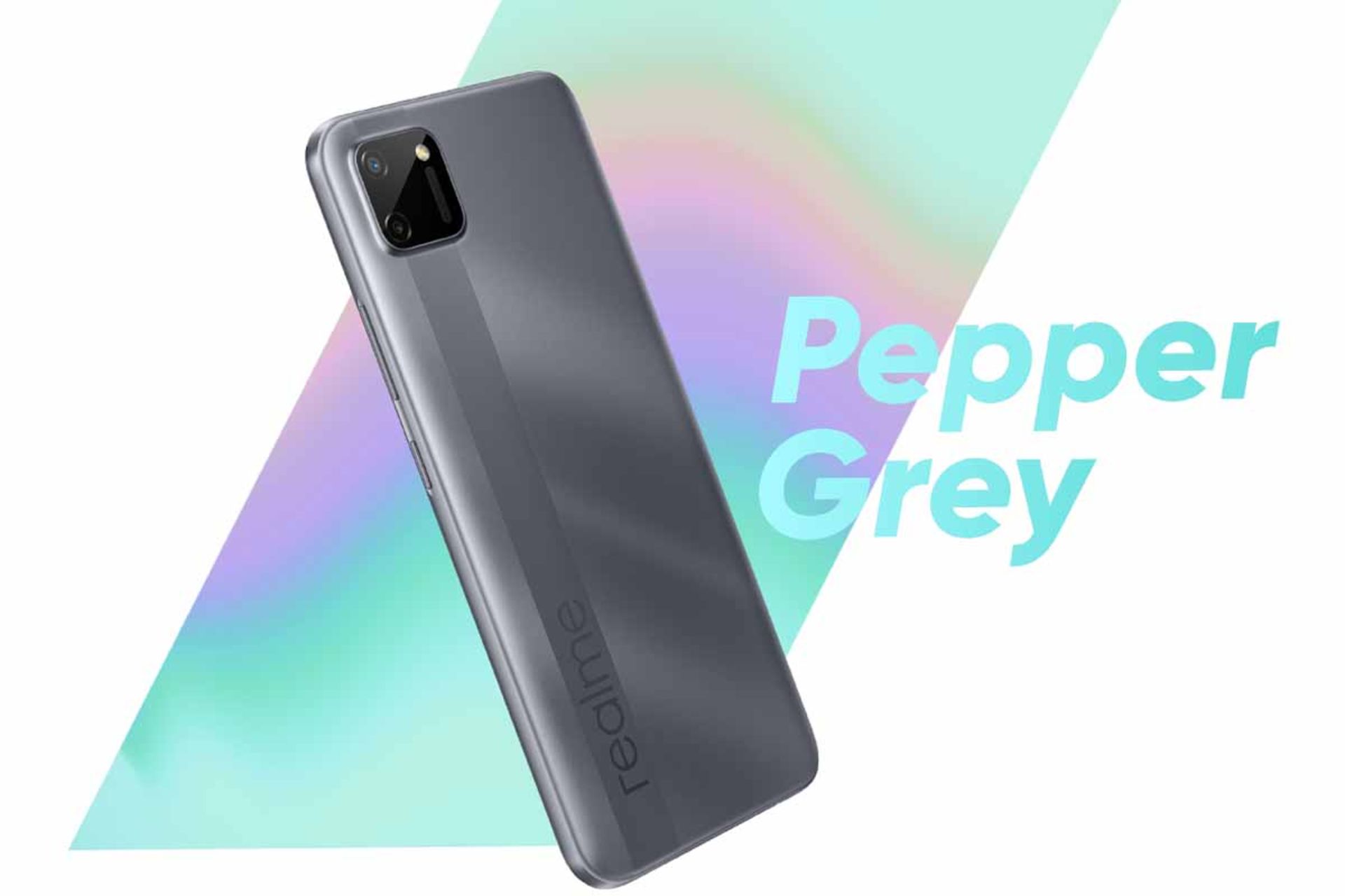 ریلمی سی 11 / Realme C11 از پشت رنگ خاکستری